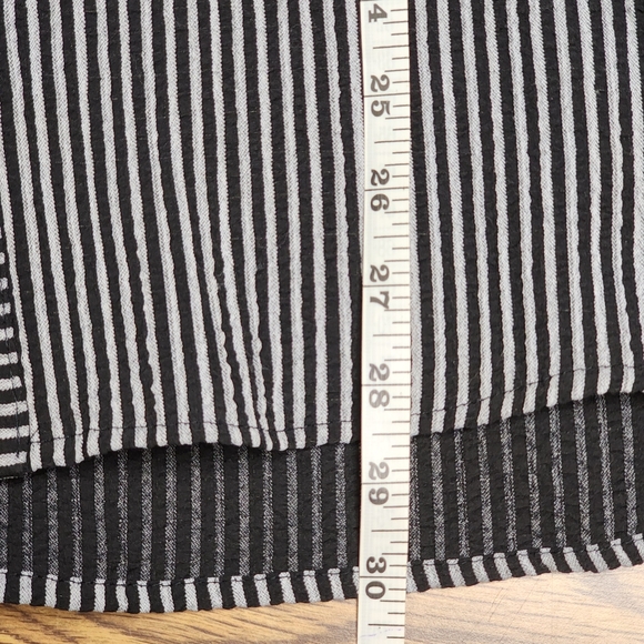 Moonlight Y & S Fashion Design Striped Button Front Long Sleeve Tunic/Jacket Med - Picture 12 of 14